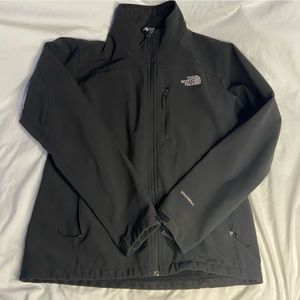 Black North-face Wind Wall Jacket